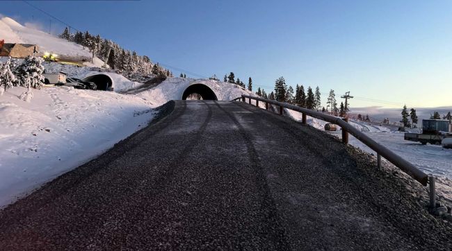 Greener skiing: Idre Fjäll Ski Resort tunnels, Sweden 